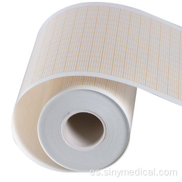 210 mm de 12 canales Rollos de papel térmicos de ECG